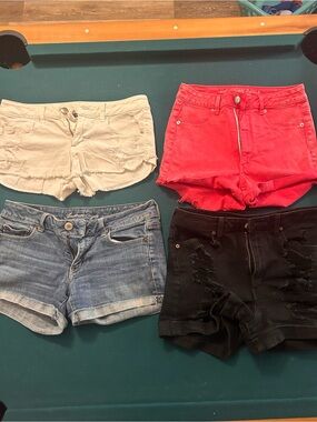 American Eagle Outfitters lot of 4 Jean Shorts